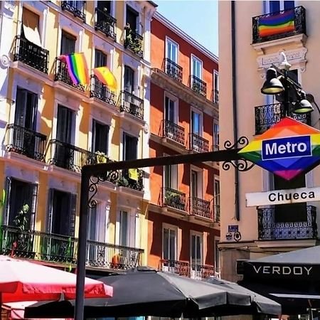 马德里Bohemio Apt 1Hab 4Pax En La Plaza De Chueca公寓 外观 照片